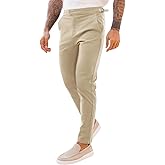 Runcati Stretch Tapered Cotton Dress Pants