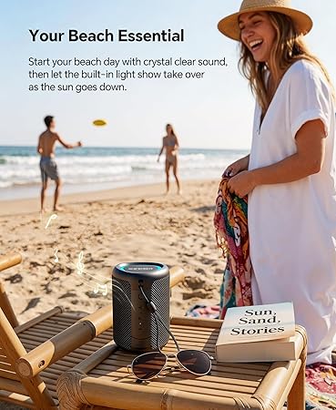 Dynamic Light Portable Travel Speaker