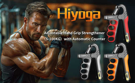 Hand Grip Strength Trainer – Adjustable Resistance with Auto Counter