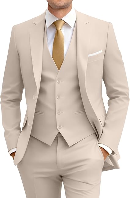 Classic 3-Piece Business & Wedding Suit