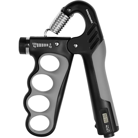 Hand Grip Strength Trainer – Adjustable Resistance with Auto Counter