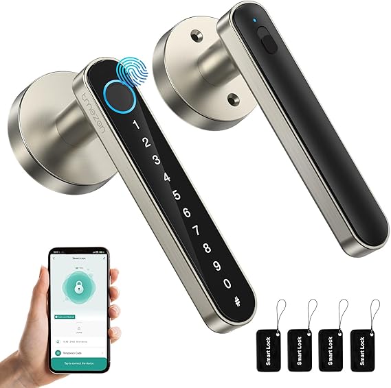 TMEZON Biometric Fingerprint & App Smart Door Lock