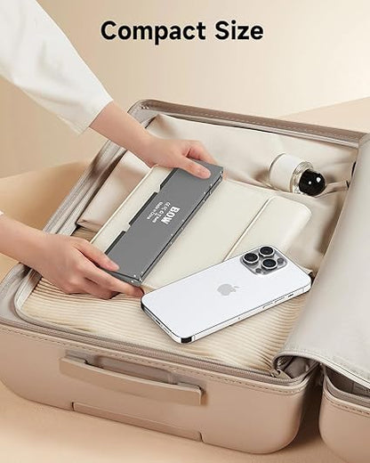 SIKAI CASE Portable Folding Mini Travel Keyboard