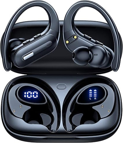 GNMN ANC Wireless Sports Earbuds with Power Display