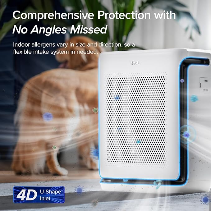 LEVOIT Smart Air Purifier for Allergies & Pet Hair