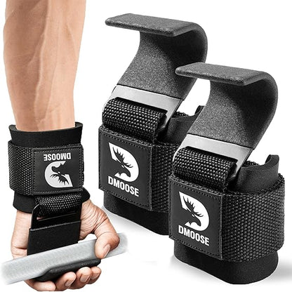 DMoose Deadlift & Pull-Up Wrist Straps