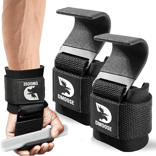 DMoose Deadlift & Pull-Up Wrist Straps