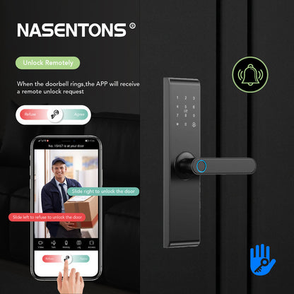 Tuya 5-in-1 Smart Electronic Door Lock