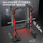 pooboo P43 Smith Machine Power Cage